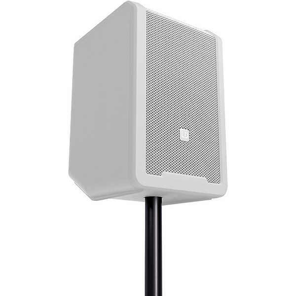 LD Systems ANNY 8 Portable 8" Battery-Powered Speaker With Wireless Handheld Mic, Pure White