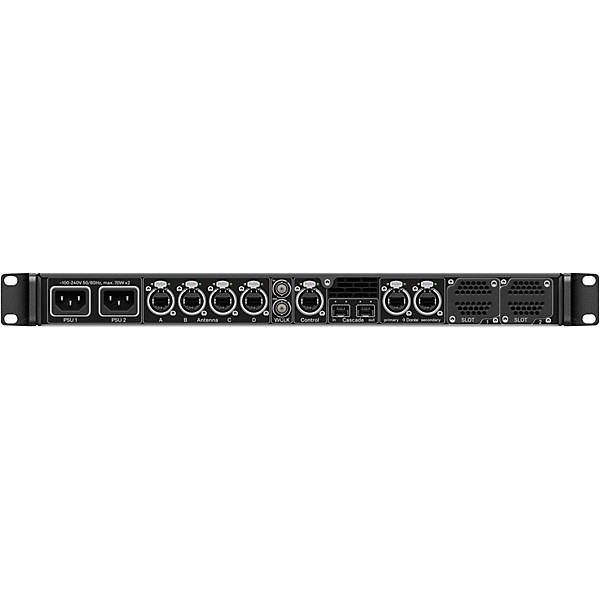 Sennheiser SPECTERA BASE STATION 1RU rackmount Base Station for Spectera system, with (3) mains cables (EU, UK, US prongs)