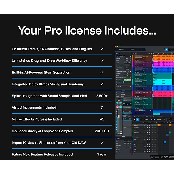 PreSonus STUDIO ONE PRO 7 ACADEMIC