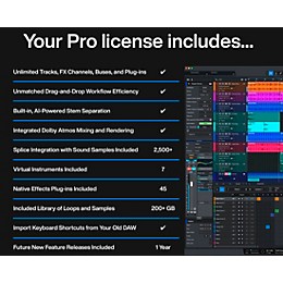 PreSonus STUDIO ONE PRO 7 Perpetual License