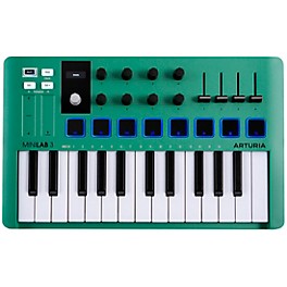 Open Box Arturia MiniLab 3 Special-Edition Mint Hybrid Keyboard Controller Level 1