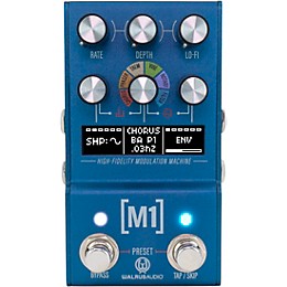 Walrus Audio Mako Series M1 High-Fidelity Modulation Machine MKII Blue