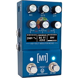 Walrus Audio Mako Series M1 High-Fidelity Modulation Machine MKII Blue