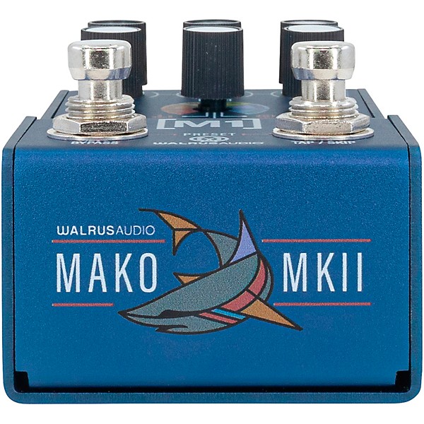 Walrus Audio Mako Series M1 High-Fidelity Modulation Machine MKII Blue