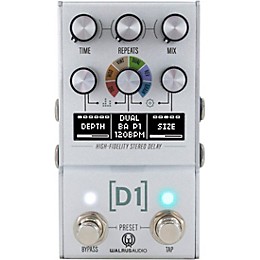 Walrus Audio Mako Series D1 High-Fidelity Delay MKII Silver