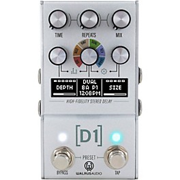 Walrus Audio Mako Series D1 High-Fidelity Delay MKII Silver