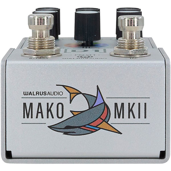 Walrus Audio Mako Series D1 High-Fidelity Delay MKII Silver