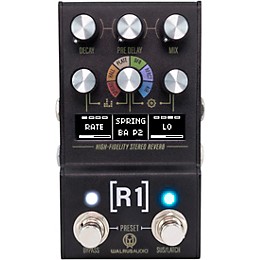 Walrus Audio Mako Series R1 High-Fidelity Reverb MKII Black