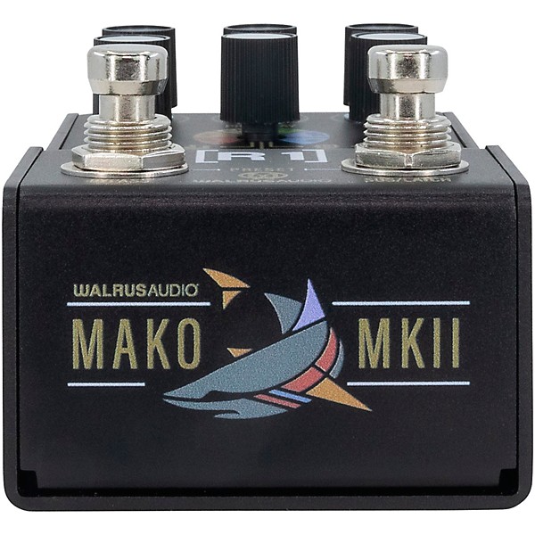 Walrus Audio Mako Series R1 High-Fidelity Reverb MKII Black