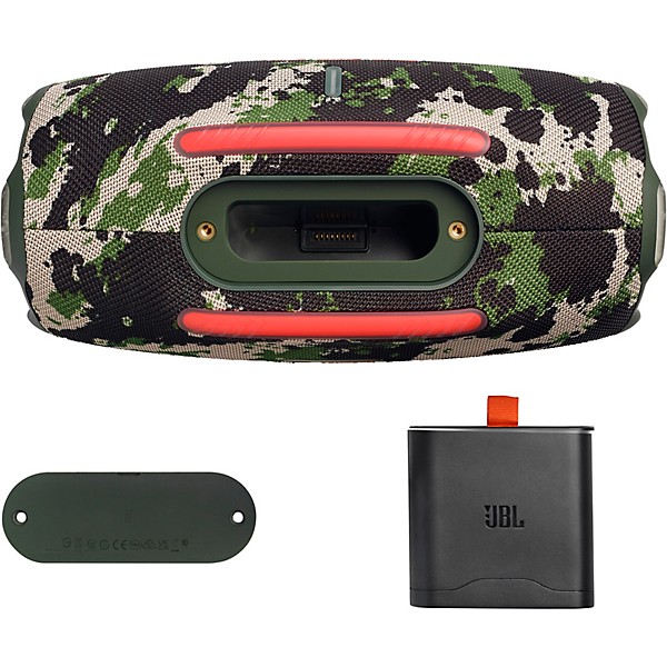 JBL Xtreme 4 Portable speaker with Bluetooth, built-in battery, IP67 and charge out Camo