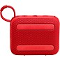 JBL Go 4 Portable Speaker with Bluetooth, build-in battery, waterproof and dustproof feature Red