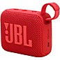 JBL Go 4 Portable Speaker with Bluetooth, build-in battery, waterproof and dustproof feature Red