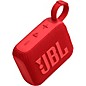 JBL Go 4 Portable Speaker with Bluetooth, build-in battery, waterproof and dustproof feature Red