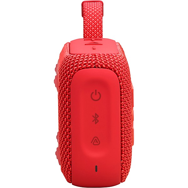 JBL Go 4 Portable Speaker with Bluetooth, build-in battery, waterproof and dustproof feature Red