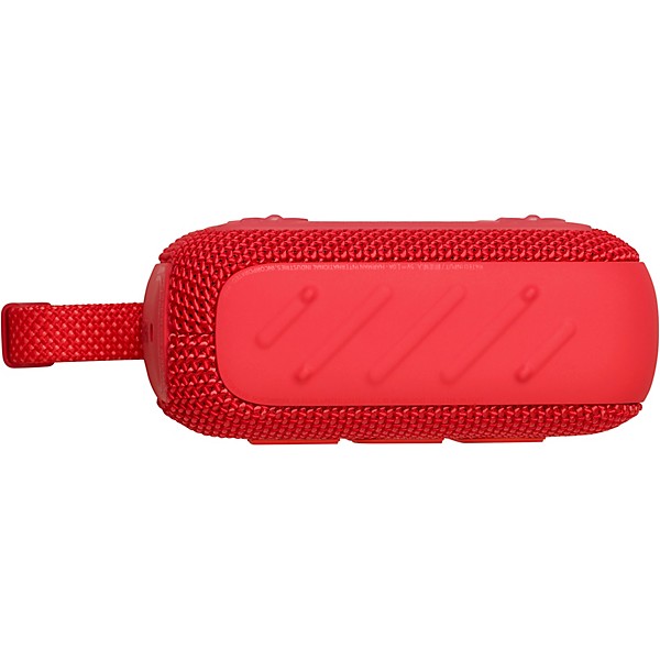 JBL Go 4 Portable Speaker with Bluetooth, build-in battery, waterproof and dustproof feature Red