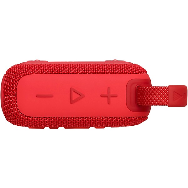 JBL Go 4 Portable Speaker with Bluetooth, build-in battery, waterproof and dustproof feature Red