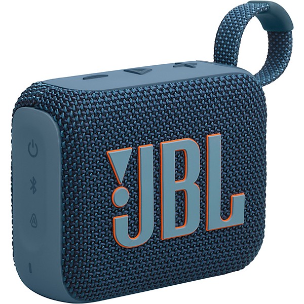 JBL Go 4 Portable Speaker With Bluetooth, Built-in Battery, Waterproof and Dustproof Feature Blue
