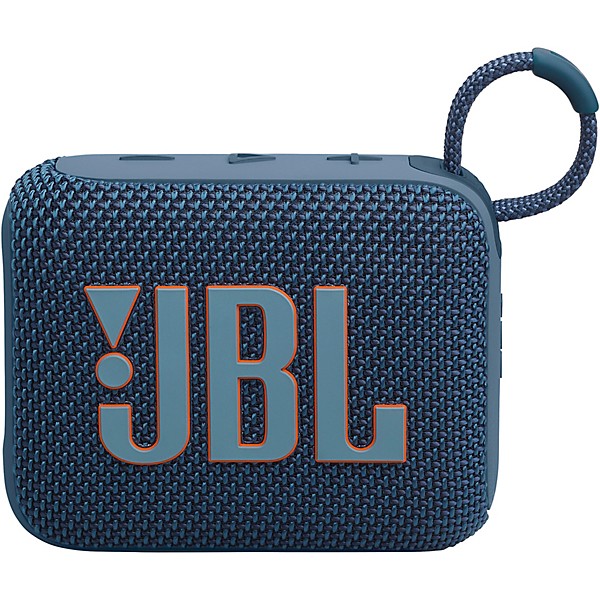 JBL Go 4 Portable Speaker With Bluetooth, Built-in Battery, Waterproof and Dustproof Feature Blue