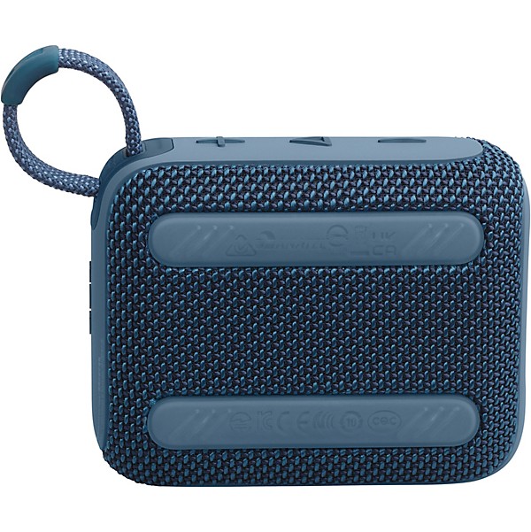 JBL Go 4 Portable Speaker With Bluetooth, Built-in Battery, Waterproof and Dustproof Feature Blue
