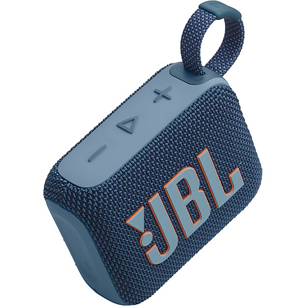JBL Go 4 Portable Speaker With Bluetooth, Built-in Battery, Waterproof and Dustproof Feature Blue