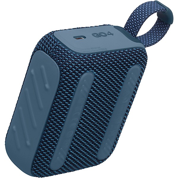 JBL Go 4 Portable Speaker With Bluetooth, Built-in Battery, Waterproof and Dustproof Feature Blue