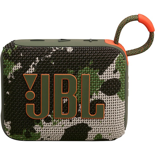 JBL Go 4 Portable Speaker With Bluetooth, Built-in Battery, Waterproof and Dustproof Feature Squad