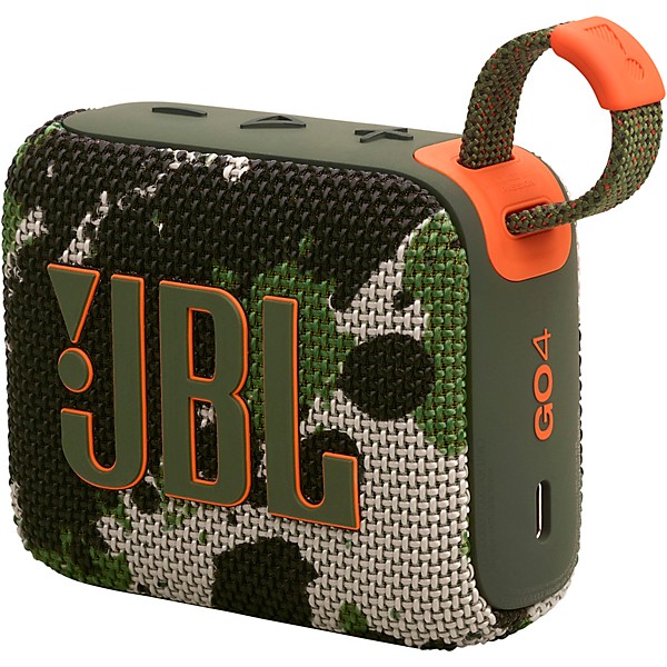 JBL Go 4 Portable Speaker With Bluetooth, Built-in Battery, Waterproof and Dustproof Feature Squad