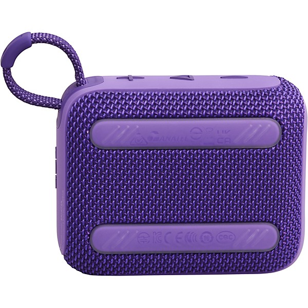JBL Go 4 Portable Speaker With Bluetooth, Built-in Battery, Waterproof and Dustproof Feature Purple
