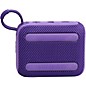 JBL Go 4 Portable Speaker With Bluetooth, Built-in Battery, Waterproof and Dustproof Feature Purple