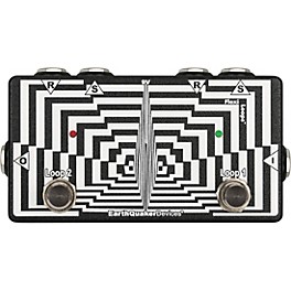 EarthQuaker Devices Flexi Loops Flexi-Switch Pedal Black and White