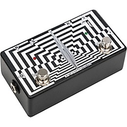 EarthQuaker Devices Flexi Loops Flexi-Switch Pedal Black and White