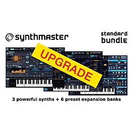 KV331 Audio SynthMaster Standard Bundle Upgrade from SM One