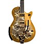 Gretsch Guitars G6134TG Limited Edition Paisley Penguin with String-Thru Bisgby Electric Guitar Gold Paisley thumbnail