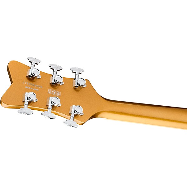 Gretsch Guitars G6134TG Limited Edition Paisley Penguin with String-Thru Bisgby Electric Guitar Gold Paisley