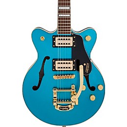 Gretsch Guitars G2655TG Streamliner Center Block Jr. Double-Cut with Bigsby LTD Electric Guitar Riviera Blue