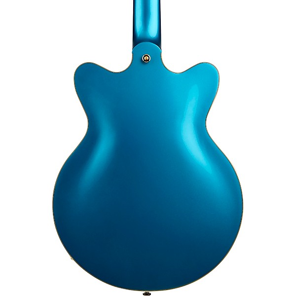 Gretsch Guitars G2655TG Streamliner Center Block Jr. Double-Cut with Bigsby LTD Electric Guitar Riviera Blue