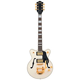 Gretsch Guitars G2655TG Streamliner Center Block Jr. Double-Cut Semi-Hollowbody Electric Guitar - Vintage White