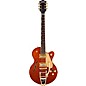 Gretsch Guitars Electromatic LTD Flame Okoume Broadkaster Jr. Single-Cut With Bigsby Electric Guitar Roundup Orange Stain