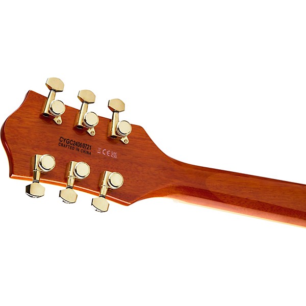 Gretsch Electromatic Flame Okoume Broadkaster Guitar - Orange