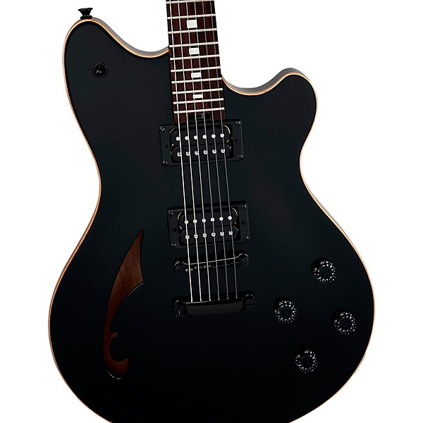 EVH SA-126 Standard Electric Guitar Piano Black