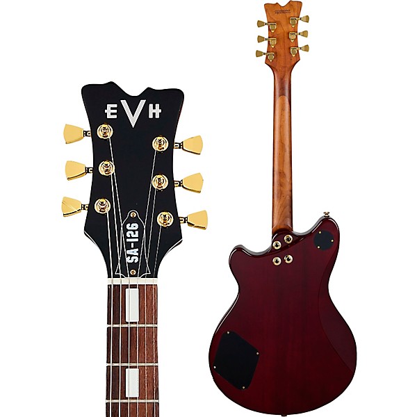 EVH SA-126 Standard Electric Guitar Wine Red