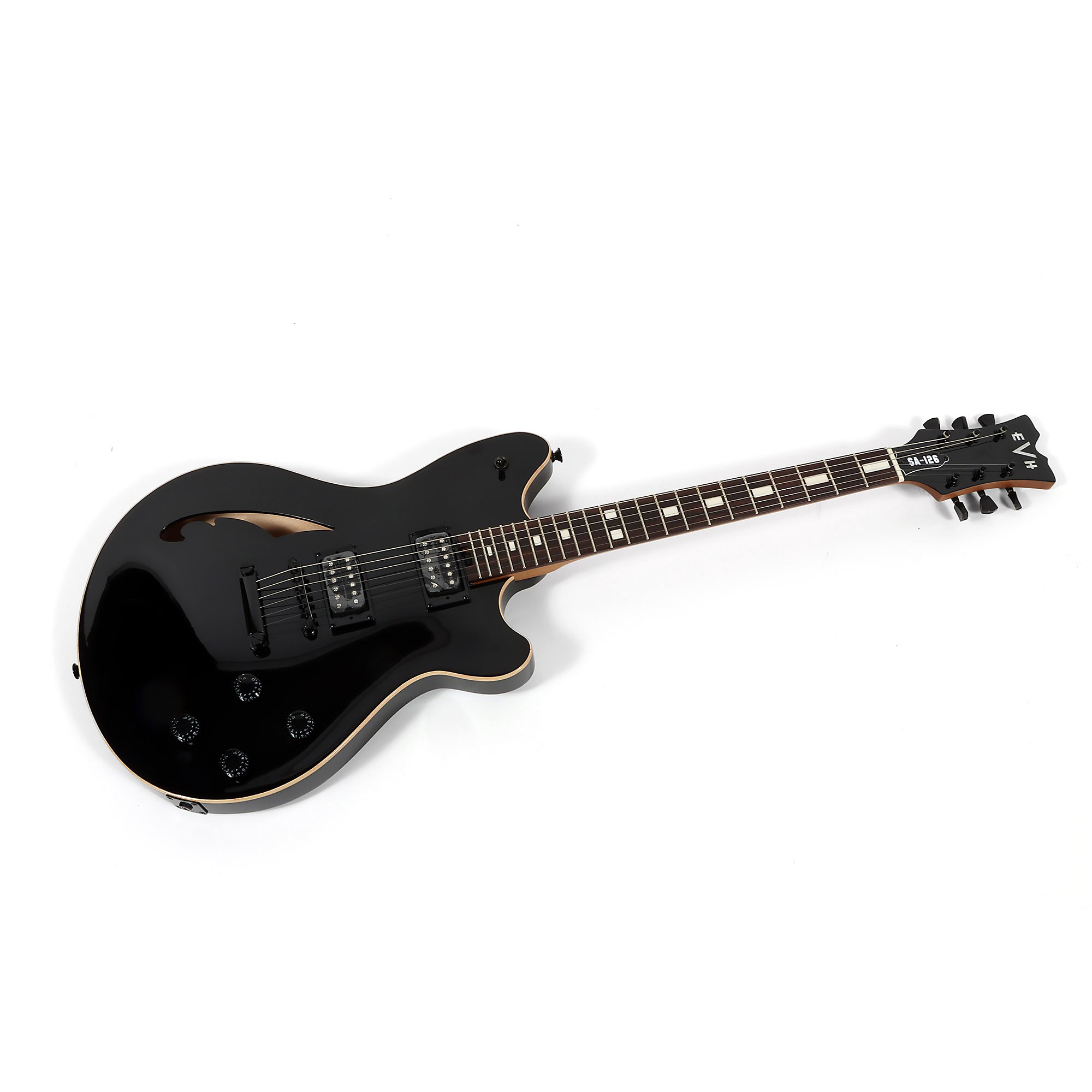Open Box EVH SA-126 Standard Electric Guitar Piano Black