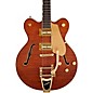 Gretsch Guitars Electromatic LTD Flame Okoume Broadkaster Double-Cut Electric Guitar With Bigsby Roundup Orange Stain thumbnail