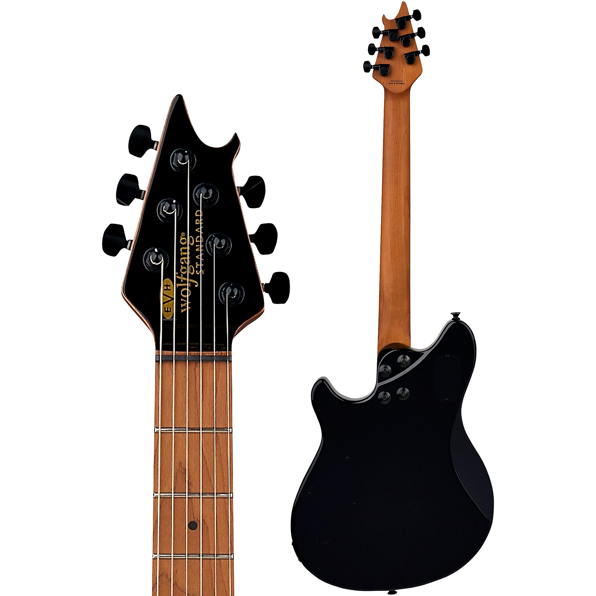 Open Box EVH Wolfgang Standard T.O.M. Electric Guitar Gloss Black