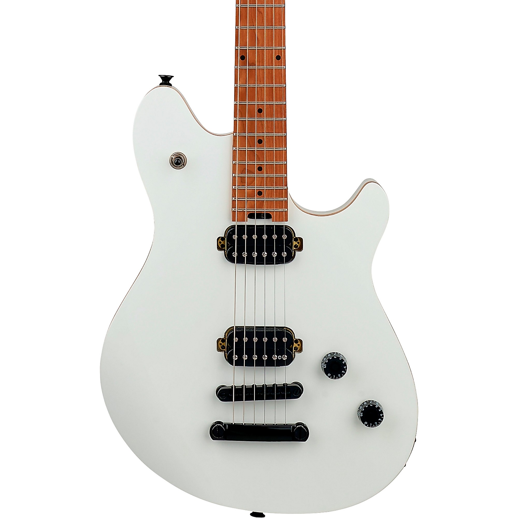 EVH Wolfgang STD.をベースにフランケンへリフィニッシュ！LEG EVH Wolfgang STD.をベースにRED&white＆black stripe
