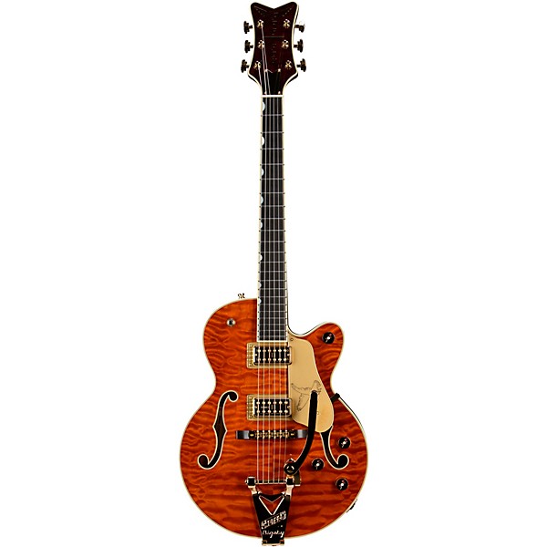 ギター grestsch gt461 Gretsch Guitars Limited Quilt Top Falcon Jr. Roundup Orange