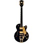 Gretsch Guitars Broadkaster Jr. LX Center Block with String-Thru Bigsby and Gold Hardware Electric Guitar Midnight Sapphire