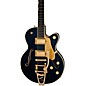 Gretsch Guitars Broadkaster Jr. LX Center Block with String-Thru Bigsby and Gold Hardware Electric Guitar Midnight Sapphire