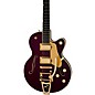 Gretsch Guitars Broadkaster Jr. LX Center Block with String-Thru Bigsby and Gold Hardware Electric Guitar Blackberry