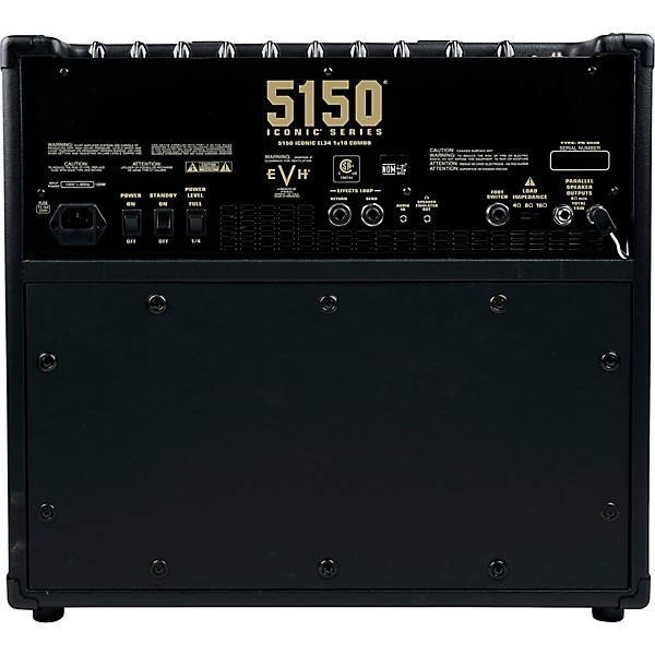 Open Box EVH 5150 Iconic EL34 Series 15W 1x10 Combo Amp Level 1 Black